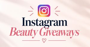 instagram beauty giveaways